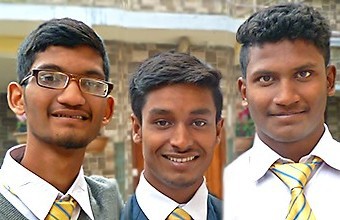 Biswajit Jr, Mongal et Gopal préparent le diplôme de Classe XII